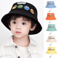 Baby Bucket Hat Outdoor UV Protection Kids Sun Hat bucket hat with string