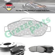 Münster Disc Brake Pad Front Peugeot 308 1.6 07' 5FW (EP6) 308 CC 1.6 09' EP6 408 I & II 1.6 Turbo E