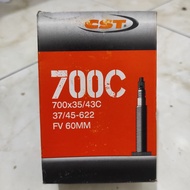 700c BICYCLE INNER TYRE SIZE 700x35 CAN BE UP TO 700x43 SMALL PRESTA FV VALVE 60MM OR 6CM LENGTH