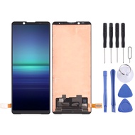 จอ OLED LCD ดั้งเดิมสำหรับ Sony Xperia 5 II พร้อม Digitizer ประกอบเต็มตัวเครื่อง (ZSHS)