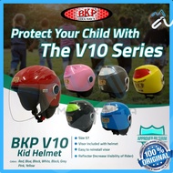 BKP V10 TOPI KELEDAR KANAK BUDAK KID HELMET