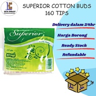 Superior Cotton Buds / Cotton Buds With Double Head [160 Tips]