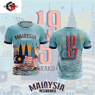 Merdeka 67 T-Shirt Merdeka 2024 T-shirt Malaysia Merdeka 67 Special Edition New Independent 67 Editi