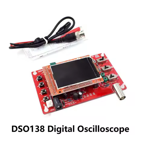 DSO138 Digital Oscilloscope 2.4'' TFT LCD Display Digital Oscilloscope DIY Kit Electronic Learning S