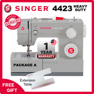 Singer 4423 Heavy Duty Sewing Machine + Extension Table (Local Malaysia 1 Year Warranty)