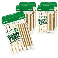 Pretzels Yaki Nori Flavor Yaki Nori 60g (6 bags) x 5 snacks Pretzel Fiber Grain Nori Ezaki Glico gli