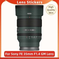 Para sa Sony FE 35mm F1.4 GM Decal Skin Camera Lens Sticker Vinyl Wrap Anti-Scratch Film FE35 FE35mm