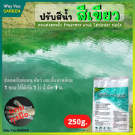 ส่งฟรี! น้ำทะเลเทียม สีเขียว (250กรัม) เปลี่ยนสีน้ำ ผงสีน้ำทะเล ผงเปลี่ยนสีน้ำ ผงน้ำสีฟ้า สีน้ำเทียม