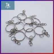 Key Ring with Chain (10pcs/pack) 2cm