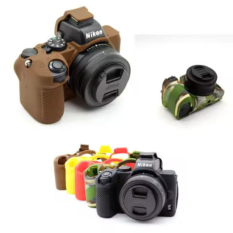silicone case Nikon Z50 Soft Camera Bag Silicone Case Armor Protective Cover For Nikon Z50 Rubber