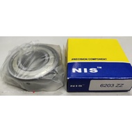 6203 ZZ / 17X40X12 DOUBLE SIDED METAL SEALED BALL BEARING
