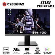 MSI 24 Inch PC Monitor FHD 1080P 75Hz Desktop Computer Gaming Monitor PRO IPS Monitor