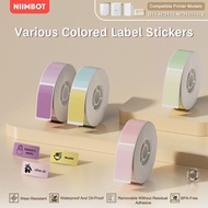 NIIMBOT D11/D101/D110 Multicolor Label Paper Name Sticker Diy Label Printing Sticker