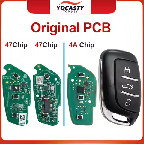 4A 47 Chip Original PCB Remote Car key For MG MG6 MG5 MG4 ZS EV HS EHS ZX GT Roewe RX3 RX8 ERX5 RX5 