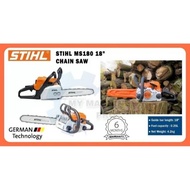 Original STIHL MS180 18" Gasoline Chain Saw Made in Germany