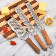 Multifunctional household grater for lemon zest, kitchen potato and radish shredder, stainless steel