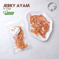 Boy Dehydrated Chicken Jerky DogCemilan Organicnatural