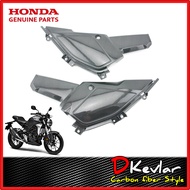 ฝาครอบข้าง CB300R อะไหล่แท้ศูนย์ เคลือบลายเคฟล่า Water Transfer Printing ฝาครอบด้านข้างแฟริ่งด้านข้า