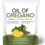 Ready Stock Oregano Oil Soft Capsules Oil of Oregano Black Seed Oil Olive Oil 3.27