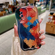 HP Phone Case For VIVO Y72 5G Y52 5G Y75s 5G Phone Case Safety cesing Pattern Silicone Case Drop Cas