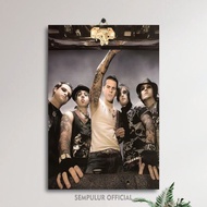 Ptr HIASAN DINDING KAYU 21-44 AVENGED SEVENFOLD BAND Bedroom Display WALLPAPER 20X30 2XY3H/IOY04/ AV