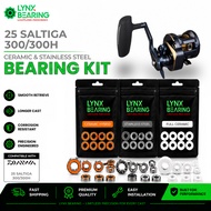 Lynx Bearing Daiwa 25 Saltiga 300 / 300H hybrid ceramic stainless steel fishing baitcasting reel bc