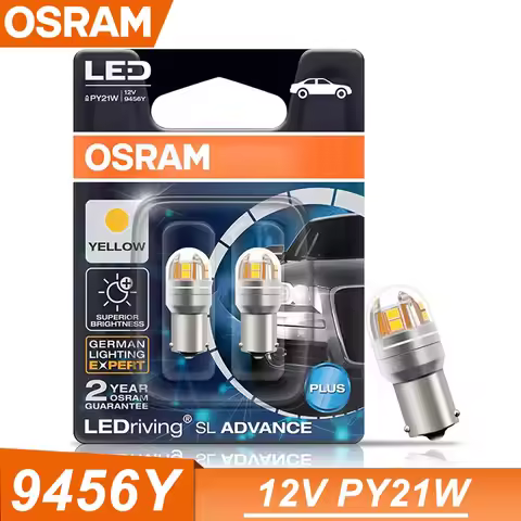 OSRAM LEDriving SL Advance LED P21W PY21W BAU15s Yellow Amber Color Car Turn Signal Light Upgrade Ta
