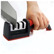 Convenient 3-slot, 3-slot cutlery sharpener