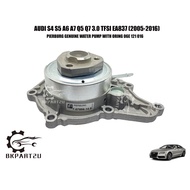 AUDI S4 S5 A6 A7 Q5 Q7 3.0 TFSI EA837 (2005-2016) WATER PUMP WITH ORING PIERBURG GERMANY 06E 121 016