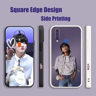 Casing For iPhone X XS MAX XR 13 Pro 7 8 Plus Jungkook BTS aesthetic Art Design JQ005 Phone Case Square Edge