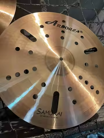 Arborea Samurai Series 16 inch Special O-zone Cymbal for Drum Set