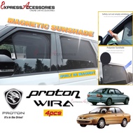 Proton Wira / Wira Aeroback Magnetic Sunshade Car Magnetic Sun shade Wira Sunshade (4pcs)