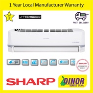 Sharp 2.0HP J-Tech Inverter Air Conditioner AHX18VED / AUX18VED Hawa Dingin 2HP Aircond