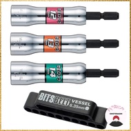 VESSEL Semi-Long Socket Set 6-Point Various Sizes