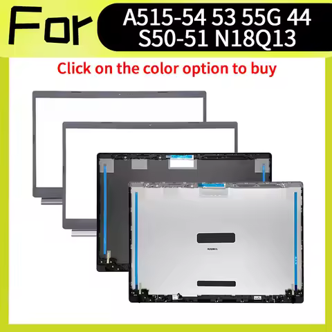 Silver/Black Laptop Accessorie For Aspire 5 A515-54 A515-44 A515-53 55 A515-55G S50-51 N18Q13 Replac