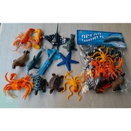 Ocean World Sea Animal Rubber Sea Animal Toys