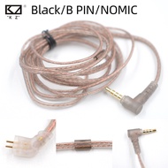 Cáp Tai Nghe KZ Mới Nhất Cáp Thay Thế Nâng Cấp 2 Pin 0.75Mm Cáp Âm Thanh Thay Thế Chuyên Dụng Cho Ta