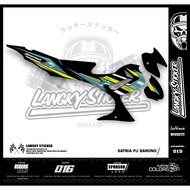 Satria FU Barong Sticker Striping - Old Satria FU FB-05
