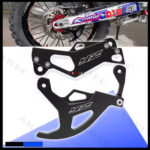 For YAMAHA YZ250 YZ250X YZ250F YZ250FX Motorcycle CNC YZ LOGO Rear Brake Caliper Guard Cover Protect