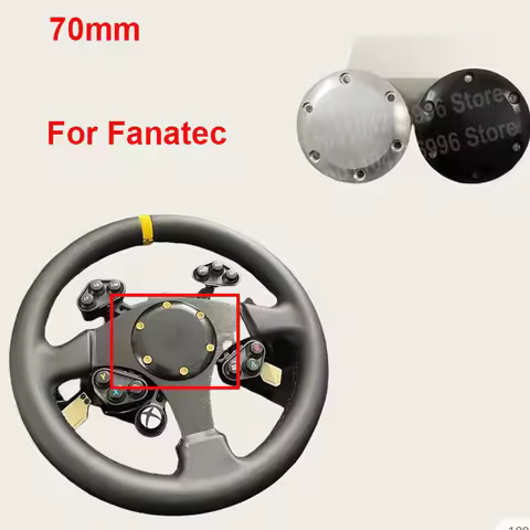 Racing Simulation Game 70mm Speaker Speaker Button Cover for Fanatec Steering Wheel
