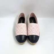 CHANEL香奈兒草編鞋