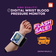 Original Digital Wrist Blood Pressure Monitor | Check High and Low Blood Pressure | Heart rate