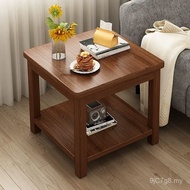 Balcony Coffee Table Coffee Table Solid Wood Household Living Room Simple Small Table Modern Calf Sm