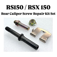 HONDA RS150 RS 150R RSX 150 WINNER X REAR CALIPER PUMP SCREW BREK BRAKE BELAKANG REPAIR KIT SET MTT