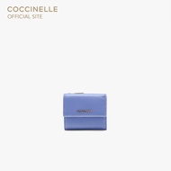 COCCINELLE กระเป๋าสตางค์ผู้หญิง รุ่น METALLIC WALLET 11B801 สี AZUL