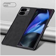 Luxury business phone case for Google Pixel 10 Pro Fold Pixel 9 Pro Fold Fold2, sheepskin full cover