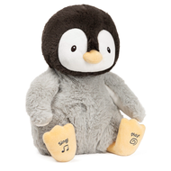 Gund Baby Animated Kissy Penguin 10 Inch ตุ๊กตา แพนกวิ้น ร้องเพลง เสียงพูด ขยับตามจังหวะเพลง ขนาด 10