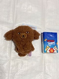 貴婦狗仔 面無表情厭世眼 虛無俱樂部 AMUFUN 毛公仔掛件掛飾吊飾 貴賓狗 虛無世界 日版 amuse 景品 現貨