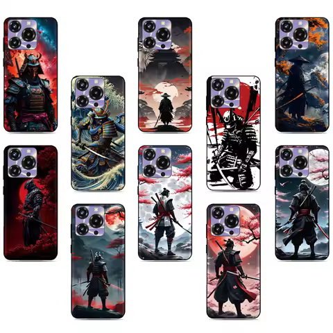 Lone Samurai Painted Case For ASUS Zenfone 10 9 8 Flip 5z ROG Phone 2 3 5 5s 6 7 Pro ZS630KL Silicon