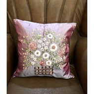 45x45 satin sofa cushion cover